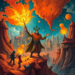 Chronicles of Chaos: Whose World Is It Anyway? - Text-based game