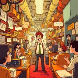 Bureaucratic Burlesque - Text-based game
