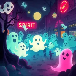 Whose Ghost Is It Anyway? - Text-based game
