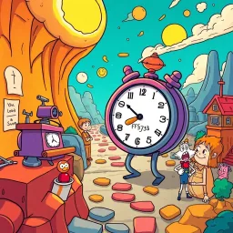 ChronoQuibbles: Whose Time Is It Anyway? - Text-based game