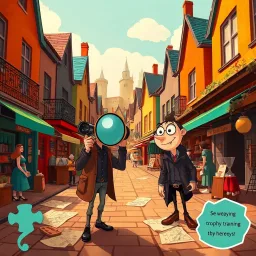 Hello, Whose It Away? - Text-based game
