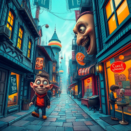 Whose Face Is This, Anyway? - Text-based game