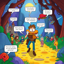 MetaQuest: Whose Adventure Is It Anyway? - Text-based game
