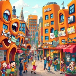 Whose Hello is It Anyway? - Text-based game