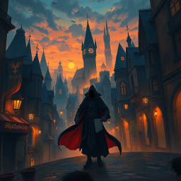 Shadowcraft: Whose Shadow Is It, Anyway? - Text-based game