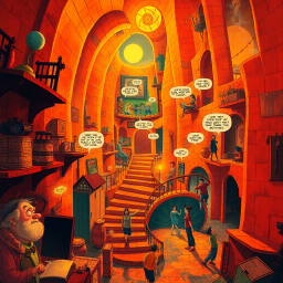 Questception: Whose Adventure is it Anyway? - Text-based game