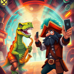 Chrono-Whirl: Whose Time Is It Anyway? - Text-based game