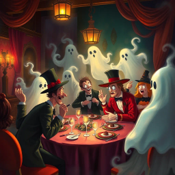 Hello, Whose Ghost Is It Anyway? - Text-based game