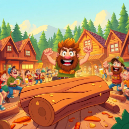 Log Jammin’ Confusion - Text-based game