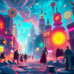 Chronocrux: Whose Time Is It Anyway? - Text-based game
