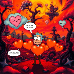 Whose Heart Is It, Anyway? - Text-based game