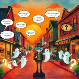 Hello, Whose Ghost is it Anyway? - Text-based game