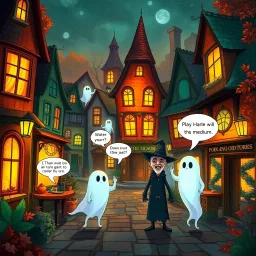 Whose Ghost Is It Anyway? - Text-based game
