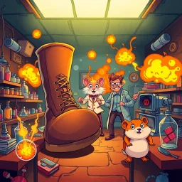 Whose Lab Is It Anyway? - Text-based game