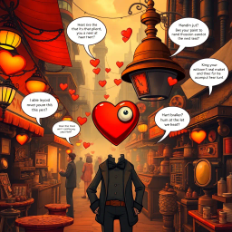 Whose Heart Is It, Anyway? - Text-based game
