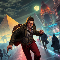 ChronoChase: Whose Time Is It Anyway? - Text-based game