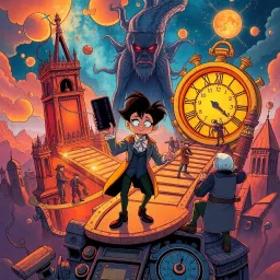 Chronochaos: Who's Time Is It Anyway? - Text-based game