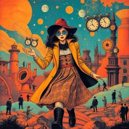 Chrono-Capers: Whose Time Is It Anyway? - Text-based game