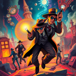 Chrono-Capers: Whose Time Is It Anyway? - Text-based game