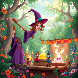 Whose Witchcraft Is It Anyway? - Text-based game