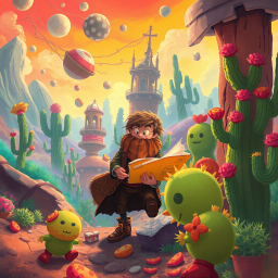 Chronicles of Chaos: Whose World Is It Anyway? - Text-based game