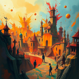 Chronicles of Chaos: Whose World is it Anyway? - Text-based game