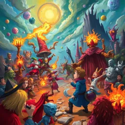 Chronicles of Chaos: Whose World Is It Anyway? - Text-based game