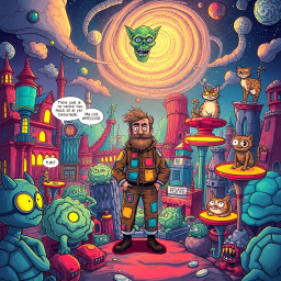 Chronicles of Chaos: Whose World Is It Anyway? - Text-based game