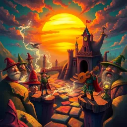 Chronicles of Chaos: Whose World Is It Anyway? - Text-based game