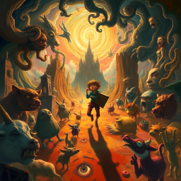 Chronicles of Chaos: Whose World Is It Anyway? - Text-based game