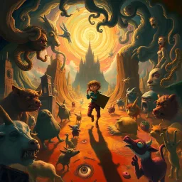 Chronicles of Chaos: Whose World Is It Anyway? - Text-based game