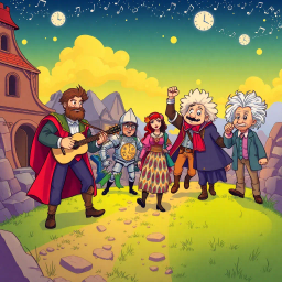 ChronoQuest: Whose Adventure is it Anyway? - Text-based game