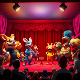 Comedic Dystopia text games