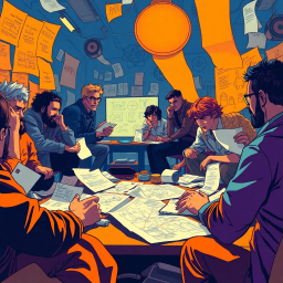 Whose Idea Was It Anyway? - Text-based game