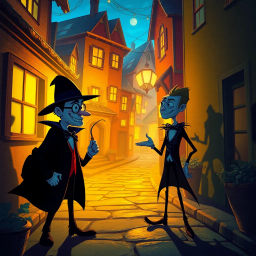 Whose Shadow is it Anyway? - Text-based game