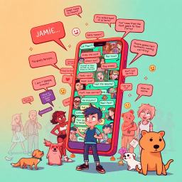 Hello, Who Dis? - Text-based game