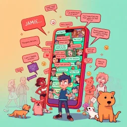 Hello, Who Dis? - Text-based game