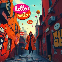 Whose Hellos Are These, Anyway? - Text-based game