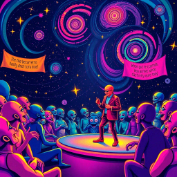 Cosmic Chronicles: Whose Cosmos is it Anyway? - Text-based game