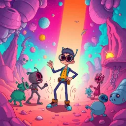 Spectrum Wars: Whose Dimension Is It Anyway? - Text-based game