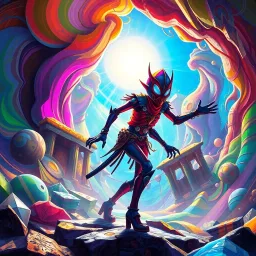 Spectrum Wars: Which Dimension Is It Anyway? - Text-based game