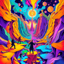 Spectrum Wars: Which Dimension Is It Anyway? - Text-based game