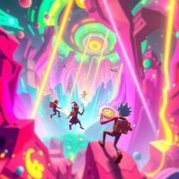 Spectrum Wars: Which Dimension is It Anyway? - Text-based game