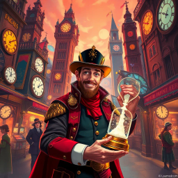 ChronoCrack: Whose Time Is It Anyway? - Text-based game