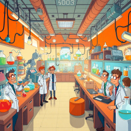 Whose Lab Is It Anyway? - Text-based game