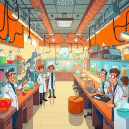 Whose Lab Is It Anyway? - Text-based game