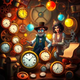 ChronoConundrum: Whose Time Is It Anyway? - Text-based game