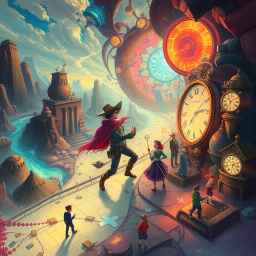 ChronoRift: Who Moved My Time? - Text-based game