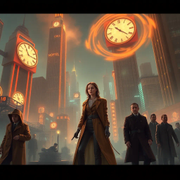 Chronoconundrum: Who's Ticking Time? - Text-based game