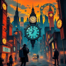 Chronoconundrum: Who's Ticking Time - Text-based game